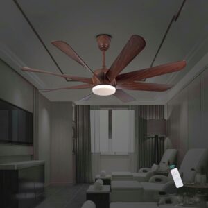 Yamada Ceiling fan 8B dark wood